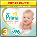 Prima Premium Care Fırsat Paketi 3 Beden 96 Adet