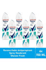 Kadın Deodorant Shower Fresh 150 ML - 6'lı Avantaj Paketi