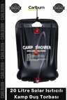 #SuTorbası Portatif Güneş Enerjili PVC Outdoor Su Çantası 20 Litre Solar Isıtıcılı Kamp Duş Torbası