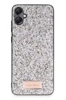 Onegif Samsung Galaxy A05 Bright Simli Kapak - Gümüş