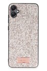 Onegif Samsung Galaxy A05 Bright Simli Kapak - Gold