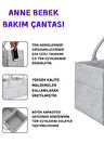 Anne Bebek Çantası Anne Bebek Çantası Keçe Anne Bebek Bakım Çantası Yenidoğan Alt Açma Değiştirme Iç