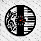 Müzik Nota Dekoratif duvar Saat 
