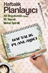 Haftalık Planlayıcı To do list Spiralli Not Defteri Planner Orman-T1184