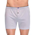 Berrak 6 Adet Gri Renk Penye Boxer