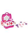 Kız Erkek Çocuk Oyuncak 03 562 Aksesuarlı Çantalı Makyaj Seti -Oyuncak Kız Erkek Çocuk Oyuncak Eğiti