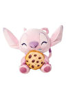 Kız Erkek Çocuk Oyuncak Stitch Kurabiye Yiyen Angel Peluş 25cm Kız Erkek Çocuk Oyuncak Eğitici Oyunc