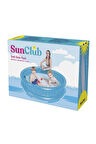 Kız Erkek Çocuk Oyuncak Jilong SunClub Mavi Yuvarlak Havuz 51004 Kız Erkek Çocuk Oyuncak Eğitici Oyu