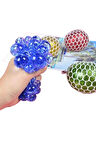 Kız Erkek Çocuk Eğlenceli Oyuncaklar 1Adet Squishy Ball Beyincik Stres Topu Sukuşi Fileli Baloncuklu