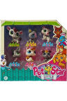 Kız Erkek Çocuk Eğlenceli Oyuncaklar Littlest Pet Shop Neşeli Minişler 6'lı Miniş Ailesi Oyuncak Pet