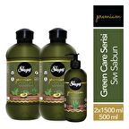 Sleepy Premium Green Care Serisi Sıvı Sabun 500 ml + 2x1500 ml