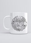 UADAC LOVE I LOVE YOU KUPA MUG