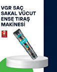 VGR V-695 Profesyonel Saç ve Sakal Kesme Makinesi Şarjlı ve Kablolu Kullanım
