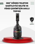 Sosyal Medya İçerikleri İçin Otomatik Yüz Takipli 360° Döner Gimbal Stand -