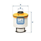 Ufı 26.139.00 Yakıt Filtresi Hı-Lu2