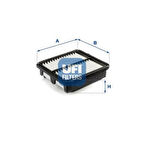 Ufı 30.451.00 Hava Filtresi Honda Jazz 2009> Cıty 2009>