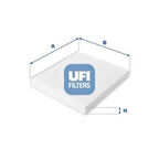 Ufı 53.209.00 Polen Filtresi Alfa Romeo Gıulıetta 1.4Tb 10 1.6Jtdm 1.8 Tbı 2.0Jtdm 2010 2015