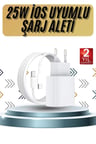 SAYARMRKT Type-C 20W Beyaz Şarj Cihazı iPhone Uyumlu