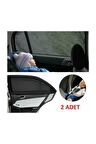 Mazda 3 Sedan (2009-2013) Uyumlu 2 Adet Oto Yan Cam Güneşliği, Arka Cam Güneşliği/Perde