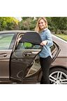 BMW 1 Serisi E87 2005-2011  Uyumlu 2 Adet Oto Yan Cam Güneşliği, Arka Cam Güneşliği/Perde