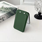 Apple iPhone 16 Pro Max Uyumlu Aynalı Magsafe Kartlık