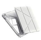 Apple iPad Air 13 inç A3268 A3269 A2898 A2899 Uyumlu Uyku Modu Kalemlik Bölmeli 3 Katlamalı Kılıf