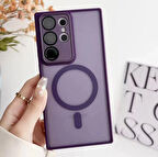 Samsung Galaxy S25 Uyumlu Magsafe Lens Korumalı Kılıf