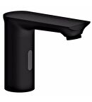 GPD Fotoselli Çift Su Girişli Lavabo Bataryası Siyah FLB13-S