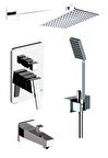 GPD Tam Ankastre Duş Seti Ritmo MTA85+DST26+ADS05