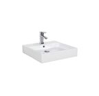 Creavit Next 50x50 cm Setüstü Düz Kare Lavabo NX255