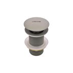 Creavit SF030 Pop-Up Sifon Başlığı Cool Grey Taşmasız Krom Lavabo Tapası Basmalı