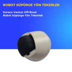 Karaca Vantuz Off-Road Robot Süpürge Yön Tekerlek
