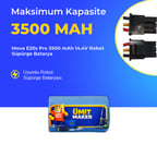 Mova E20s Pro 3500 mAh 14.4V Robot Süpürge Batarya
