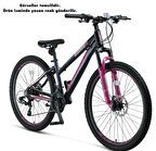 Ümit Mirage Lady 2D Kadın Dağ Bisikleti Disk Fren 21 Vites 26 Jant Antrasit-Turkuaz