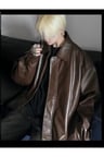Unisex Yeni Sezon Kapitone Dolgulu Oversize Vintage