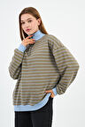 ALEXANDERGARDI DİK YAKA FERMUARLI SWEATSHIRT (UNX-00247-WN)