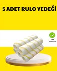5’li İnce İşçilik Boya Rulo Seti Pürüzsüz ve Eşit Kaplama