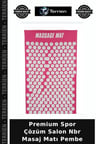 Premium Spor Çözüm Salon Nbr Masaj Matı Pembe
