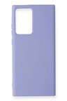 Uray store Samsung Galaxy Note 20 Ultra Kılıf Nano içi Kadife Silikon - Lila