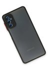 Uray store Samsung Galaxy M52 5G Kılıf Montreal Silikon Kapak - Siyah