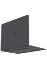 Uray store Apple Macbook Air 13.3 Macbook Buzlu Kapak - Füme