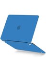Uray store Apple Macbook Pro 13 2021 Macbook Buzlu Kapak - Mavi