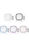 Movenchy Apple Airpods Pro 2 (2.nesil) Shiny Şeffaf Kılıf - Beyaz