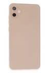 Uray store Samsung Galaxy A05 Kılıf Nano içi Kadife Silikon - Pudra