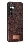 Onegif Samsung Galaxy S24 Bright Simli Kapak - Derin Mor