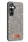 Onegif Samsung Galaxy S24 Plus Bright Simli Kapak - Gümüş