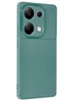 Uray store Xiaomi Redmi Note 13 Pro 4G Kılıf Auto Focus Karbon Kapak - Koyu Yeşil