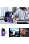 Uray store Xiaomi Redmi Note 14 Pro 5G Kılıf Joy Lens Standlı Kapak - Kırmızı
