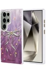 Uray store Samsung Galaxy S23 Ultra Kılıf Blade Aynalı Desenli Kapak - Desen 1