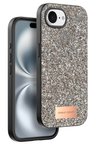 Onegif Apple iPhone 16E Bright Simli Kapak - Gold